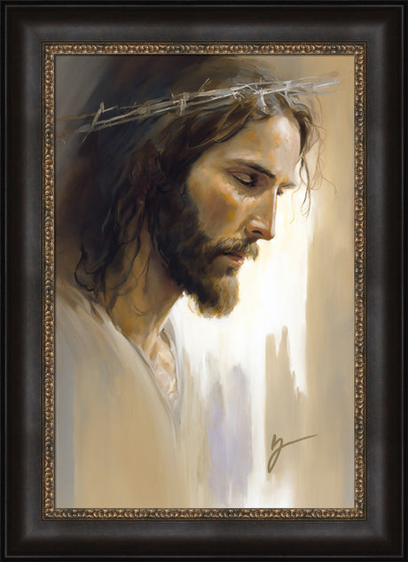 Jesus of Nazareth - framed giclee canvas