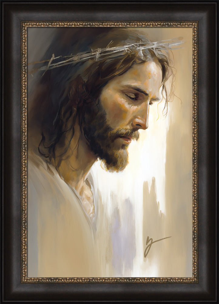 Jesus of Nazareth - framed giclee canvas