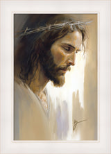 Jesus of Nazareth - framed giclee canvas