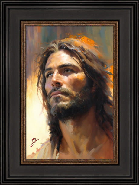 I Came to Call the Sinners to Repentance - framed giclee canvas