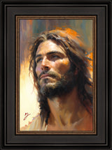 I Came to Call the Sinners to Repentance - framed giclee canvas