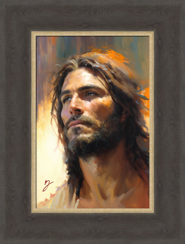 I Came to Call the Sinners to Repentance - framed giclee canvas