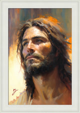 I Came to Call the Sinners to Repentance - framed giclee canvas