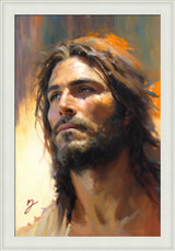 I Came to Call the Sinners to Repentance - framed giclee canvas