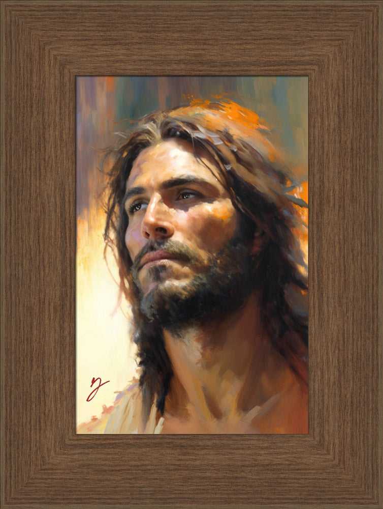 I Came to Call the Sinners to Repentance - framed giclee canvas