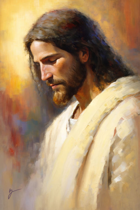 Jesus the Anointed - 8x12 giclee paper print