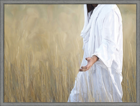 The Gatherer - framed giclee canvas