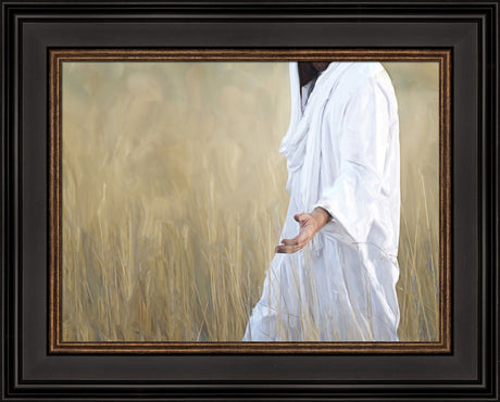 The Gatherer - framed giclee canvas