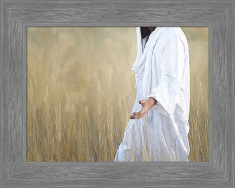 The Gatherer - framed giclee canvas