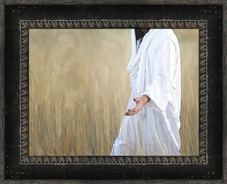 The Gatherer - framed giclee canvas