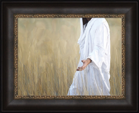 The Gatherer - framed giclee canvas