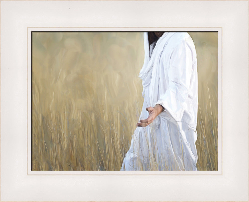 The Gatherer - framed giclee canvas