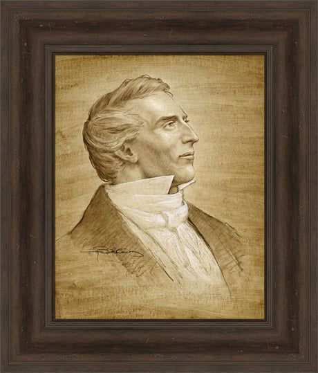 Joseph Smith portrait (sketch) by Joseph Brickey