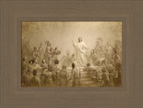 Christ in America by Joseph Brickey