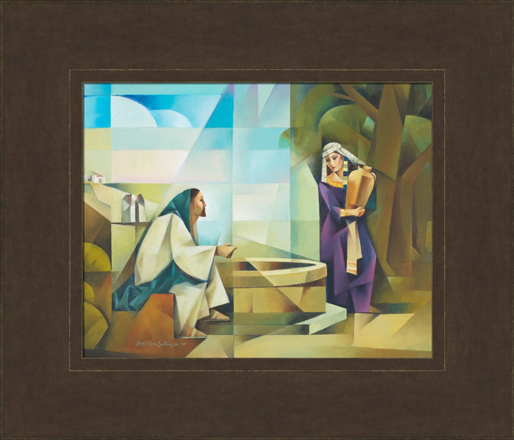 Jesus and the Samaritan Woman by Jorge Cocco