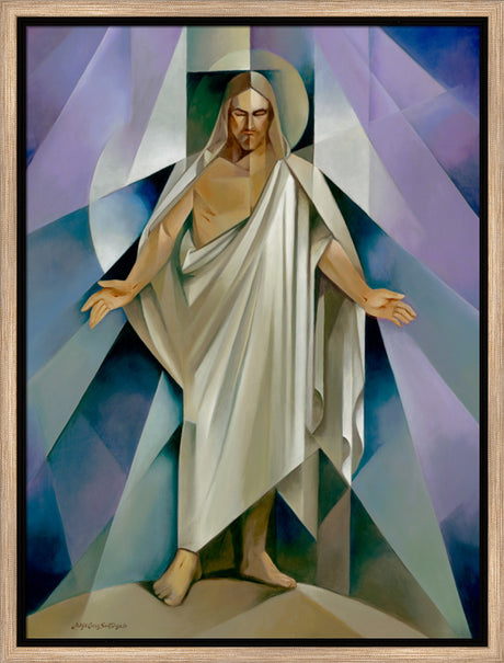 The Christus - framed giclee canvas