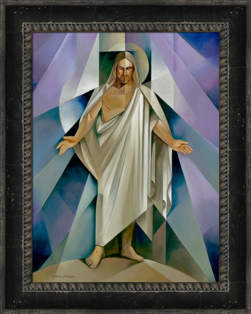 The Christus - framed giclee canvas