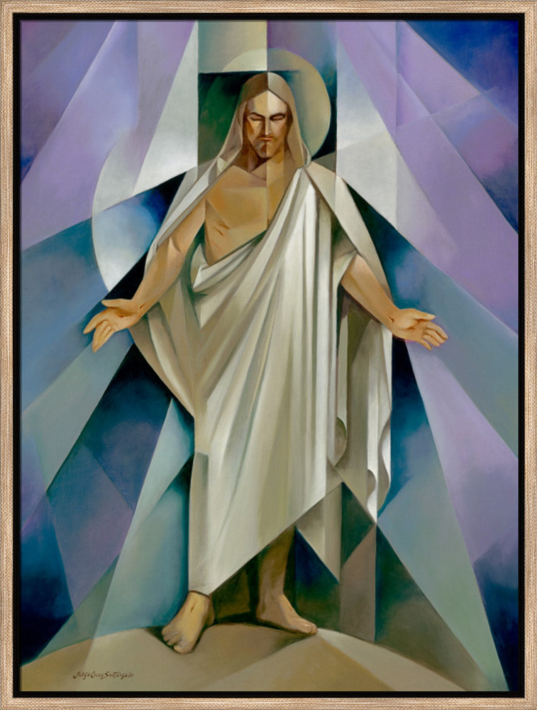 The Christus - framed giclee canvas