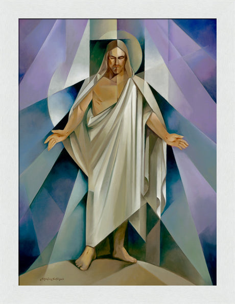 The Christus - framed giclee canvas