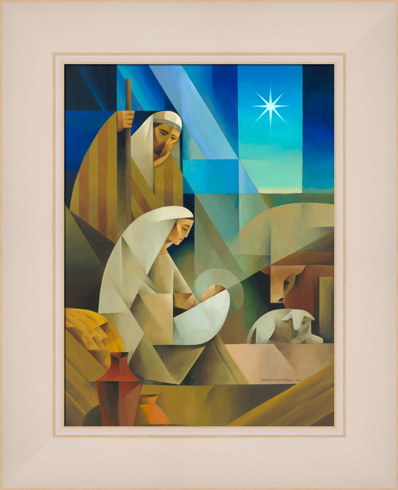 Bethlehem - framed giclee canvas