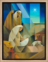 Bethlehem - framed giclee canvas