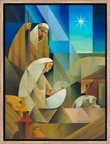 Bethlehem - framed giclee canvas