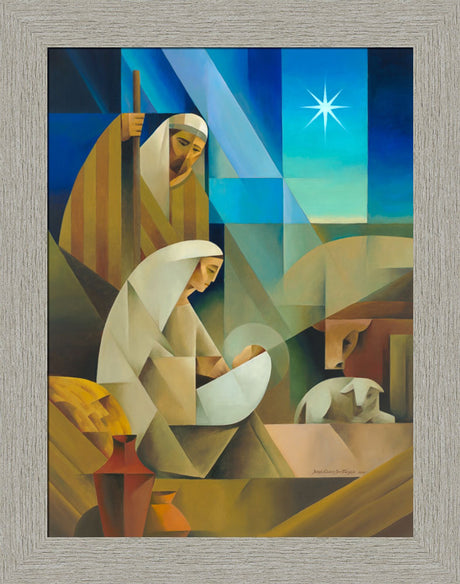 Bethlehem - framed giclee canvas