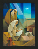 Bethlehem - framed giclee canvas