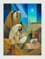 Bethlehem - framed giclee canvas