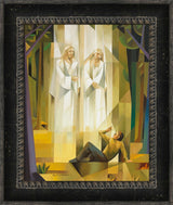 God, the Father, and Jesus Christ appear to the boy, Joseph Smith. Art 19