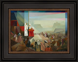 Sacrament in the Americas - framed giclee canvas