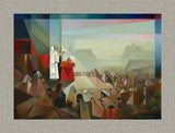 Sacrament in the Americas - framed giclee canvas