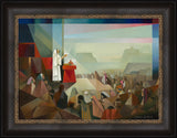 Sacrament in the Americas - framed giclee canvas