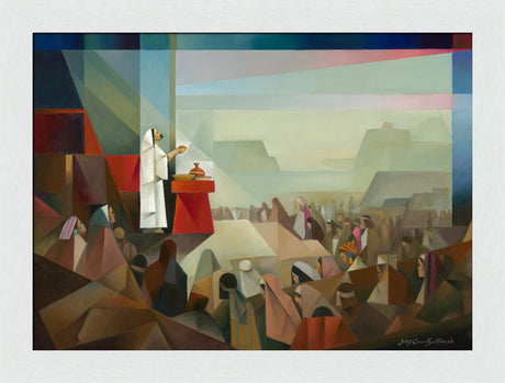 Sacrament in the Americas - framed giclee canvas