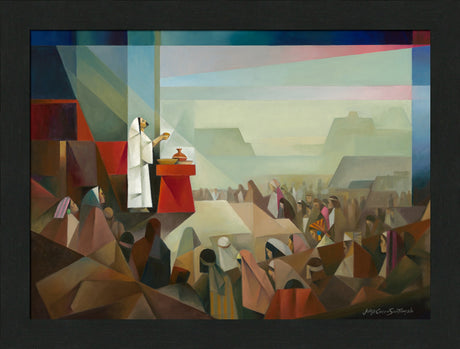 Sacrament in the Americas - framed giclee canvas