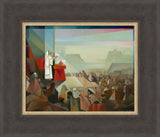 Sacrament in the Americas - framed giclee canvas