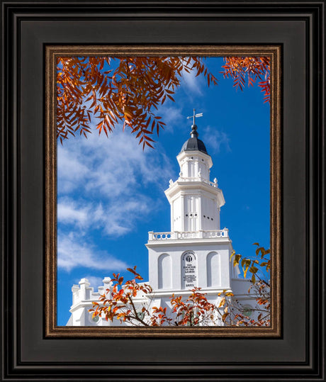 St. George Temple - House of the Lord - framed giclee canvas