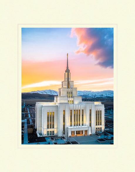 Saratoga Springs Temple - Brightly Beams