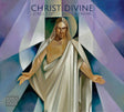 Cover of ‘Christ Divine’ 2025 calendar by Jorge Cocco, featuring an abstract art piece of Christ in flowing white robes.