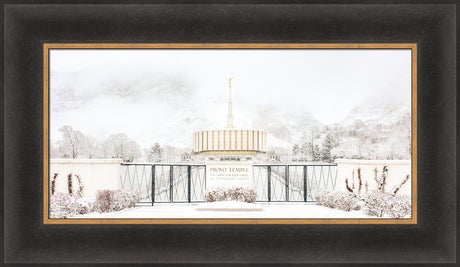 Provo Temple - Winter Beauty by Kyle Woodbury