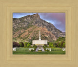 Provo Temple - Summer Mountains by Kyle Woodbury