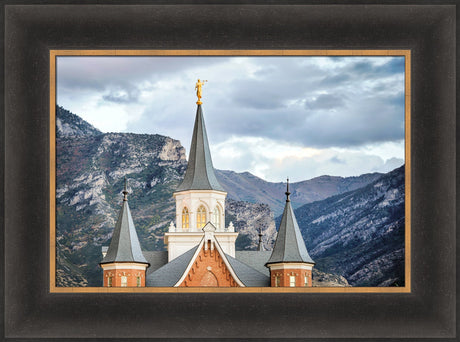 Provo City Center Temple - Wasatch Mountain View by Kyle Woodbury