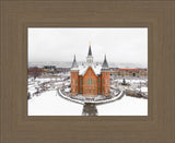 Provo City Center Temple - City From Above by Kyle Woodbury