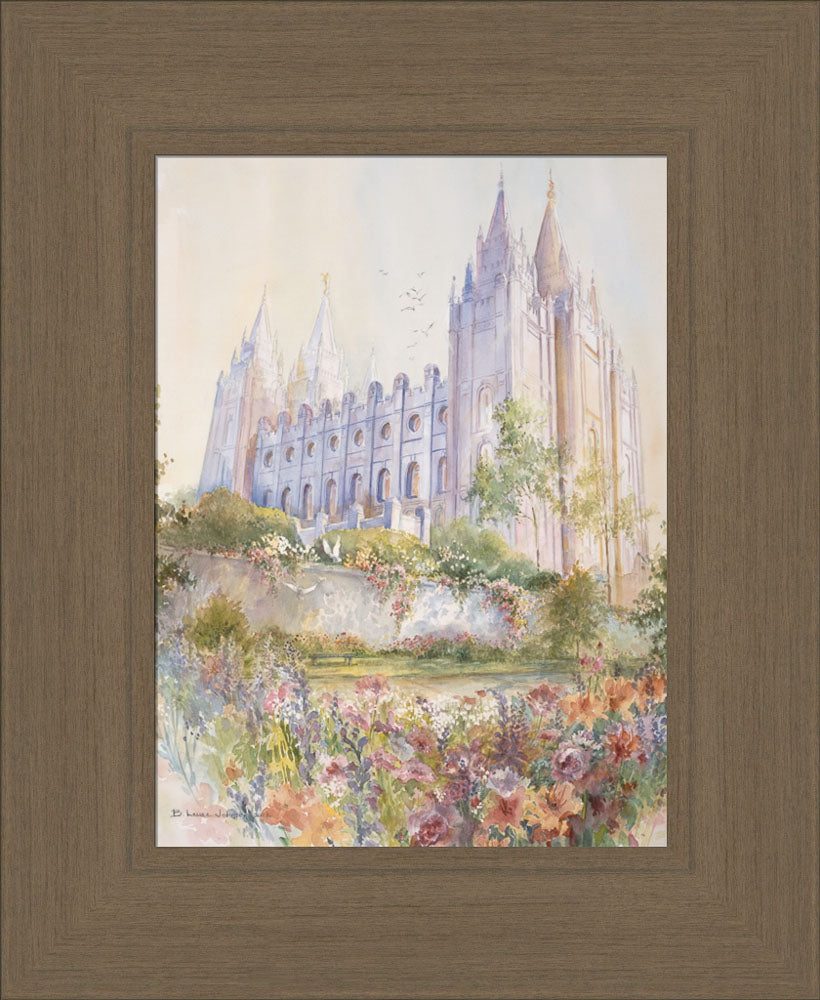 Salt Lake Temple by Laura Wilson