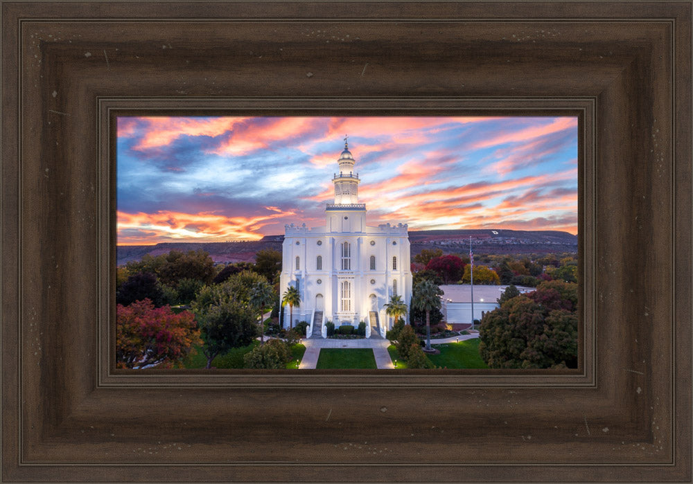 St. George Temple - Greater Heights by Lance Bertola