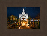 St. George Temple - Christmas Nativity by Lance Bertola