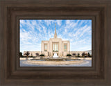 Ogden Utah Temple - East Fountain by Lance Bertola