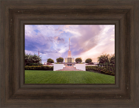 Atlanta Georgia Temple - Summer Sunset by Lance Bertola