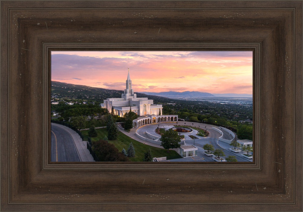 Bountiful Temple - Greater Heights by Lance Bertola