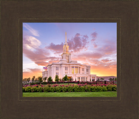 Payson Utah Temple - Lasting Luster by Lance Bertola